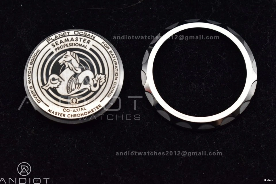 Best Black Gray Orange on 6000M Seamaster Dial Edition Rubber 1:1 Bezel Ceramic A2824 SS Ultra TF Deep Strap 1103